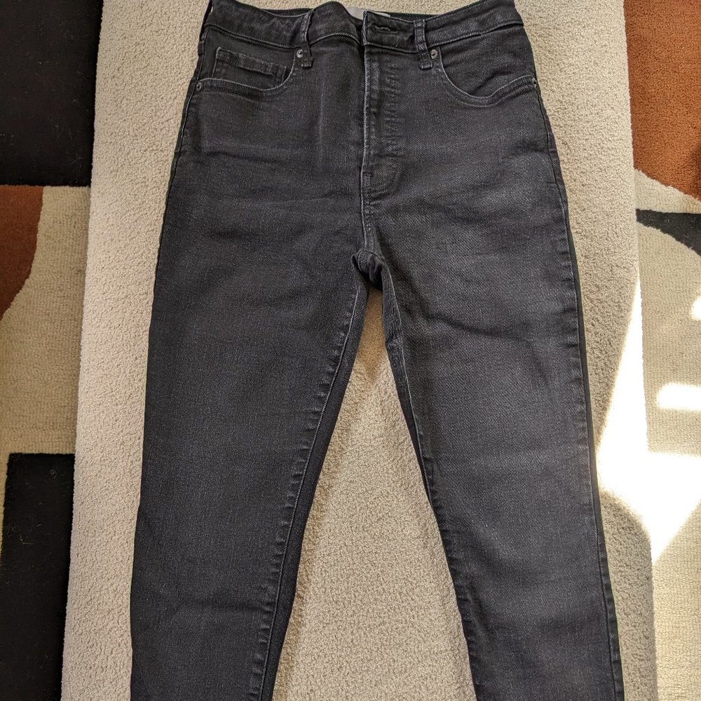 everlane curvy high rise skinny jean 29 crop